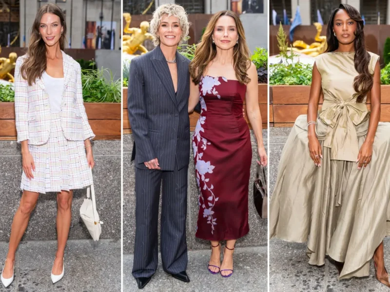 Vogue e CFDA celebram United Flags of Fashion com festa no Rockefeller Center; veja looks