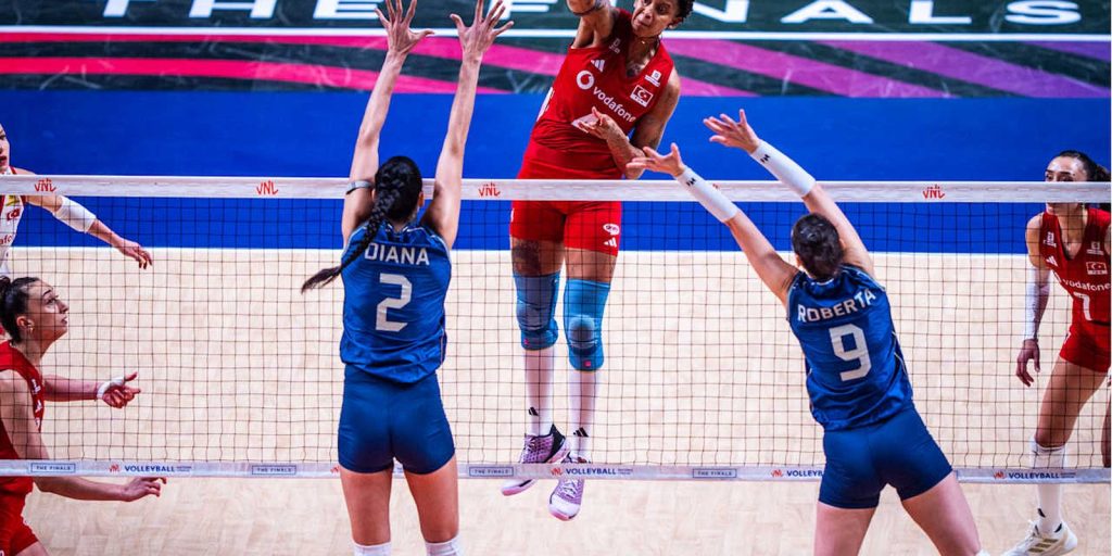 Brasil perde virada para Turquia na final e fica com o vice da Liga das Nações de vôlei feminino