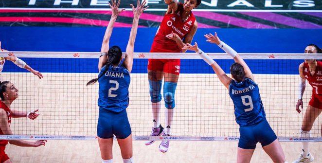 Brasil perde virada para Turquia na final e fica com o vice da Liga das Nações de vôlei feminino