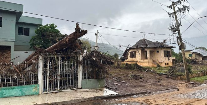 Defesa Civil alerta para tempestades severas e risco de inundações no Rio Grande do Sul até quarta-feira