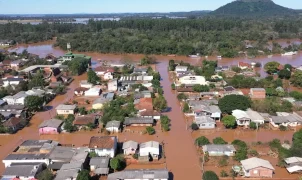 Chuvas no RS afetam quase 60 mil pessoas e Defesa Civil emite alerta vermelho para inundações
