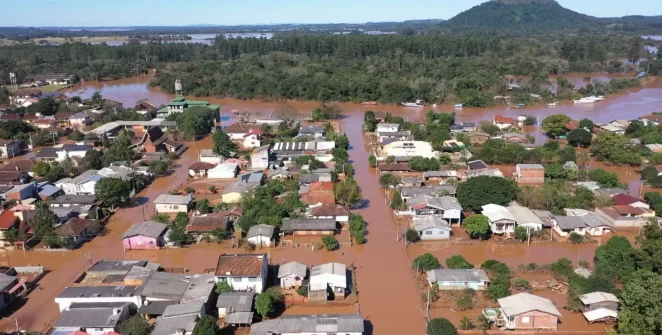 Chuvas no RS afetam quase 60 mil pessoas e Defesa Civil emite alerta vermelho para inundações