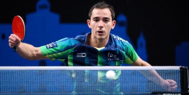 Hugo Calderano vence WTT Star Contender em São José dos Campos e é vice nas duplas mistas com Bruna Takahashi