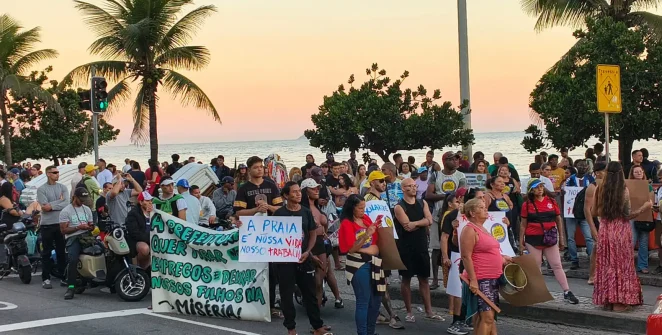 Camelôs fazem quarto protesto consecutivo contra Tolerância Zero e cobram diálogo com prefeitura do Rio