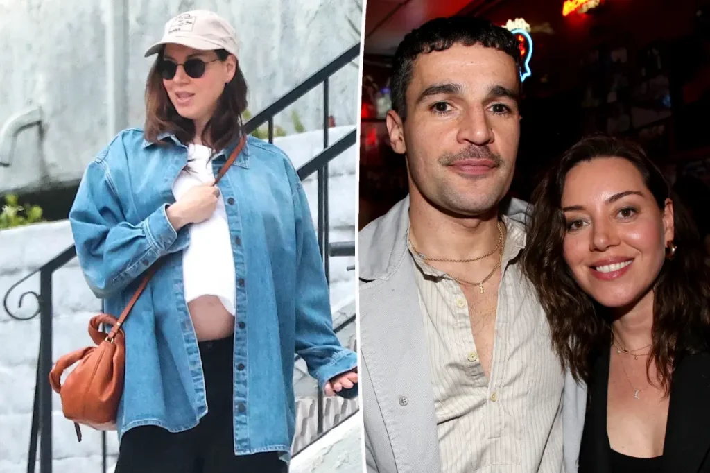 Aubrey Plaza dá à luz primeira filha com Christopher Abbott