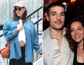 Aubrey Plaza dá à luz primeira filha com Christopher Abbott