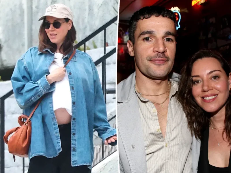 Aubrey Plaza dá à luz primeira filha com Christopher Abbott