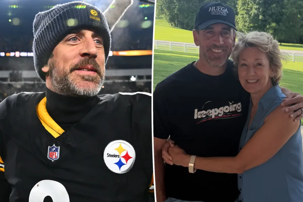 Aaron Rodgers atribui à esposa Brittani a reconciliação com a família após anos de afastamento