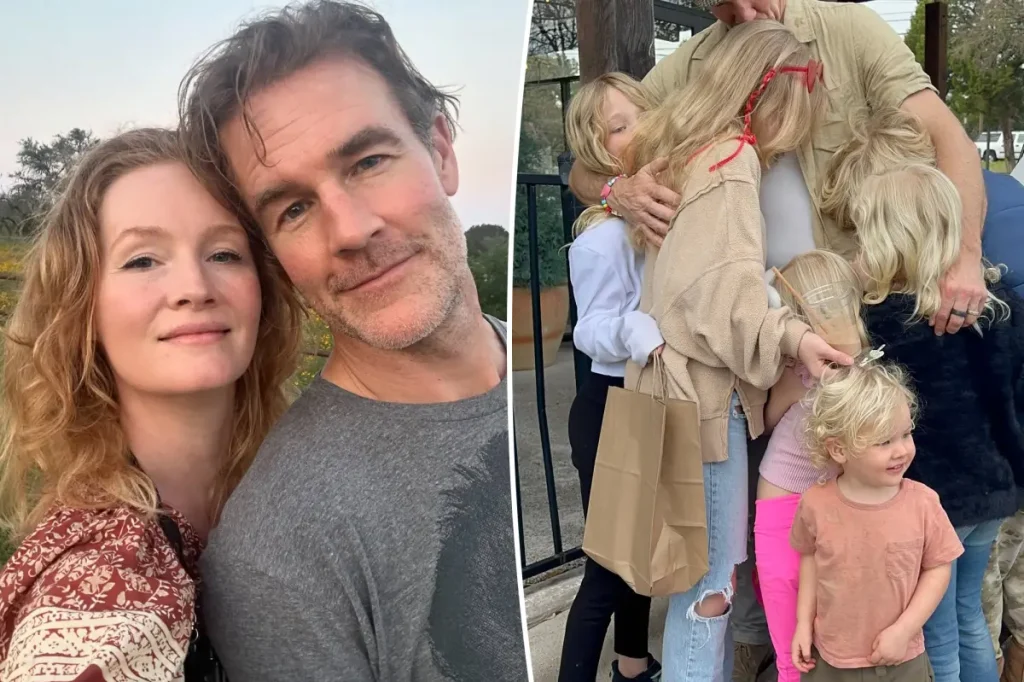 Viúva de James Van Der Beek homenageia o ator no que seria o 16º aniversário de casamento