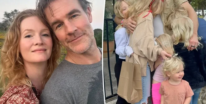 Viúva de James Van Der Beek homenageia o ator no que seria o 16º aniversário de casamento