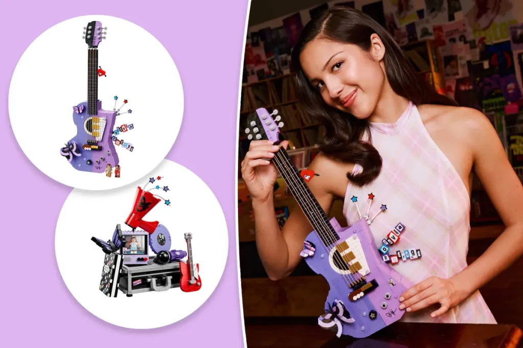 LEGO lança coleção inspirada em Olivia Rodrigo com cinco sets exclusivos