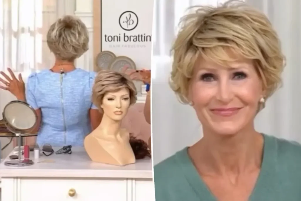Apresentadora da QVC cai no chão ao vivo após gafe com palavra de duplo sentido durante venda de peruca