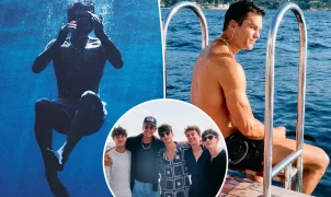 Tom Brady celebra 49 anos com passeio de iate no sul da França ao lado dos filhos