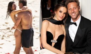 Alessandra Ambrosio anuncia noivado com Buck Palmer em pedido na praia