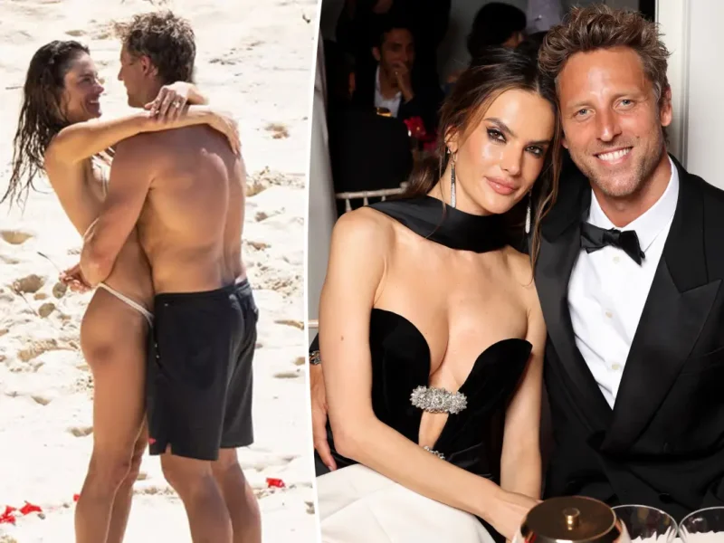 Alessandra Ambrosio anuncia noivado com Buck Palmer em pedido na praia