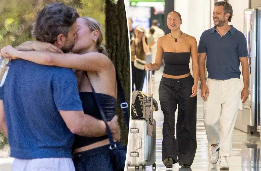 Joshua Jackson e Olivia Burgess são flagrados em clima de romance em Los Angeles