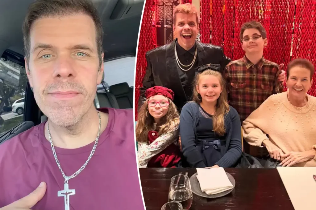 Mãe de Perez Hilton pede guarda temporária dos três filhos do blogueiro após incidente de automutilação
