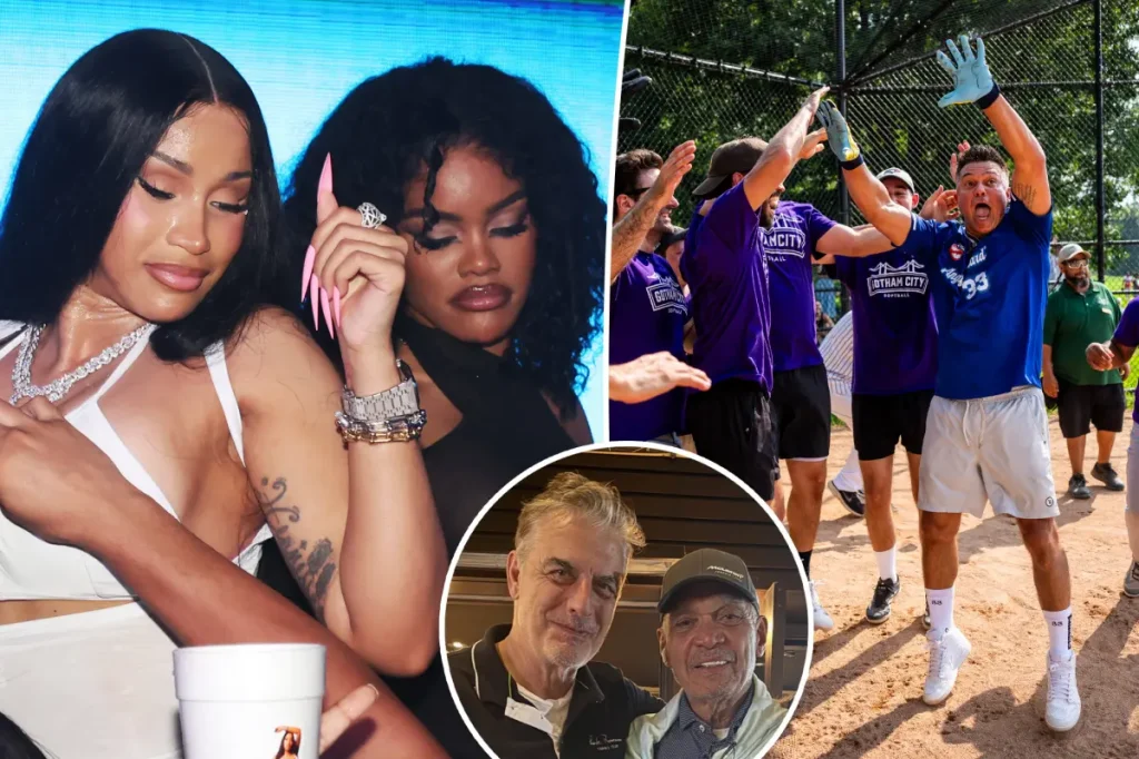 Cardi B e Teyana Taylor curtem festa em boate de Nova York; Chris Noth e ídolos do Yankees também são vistos na cidade
