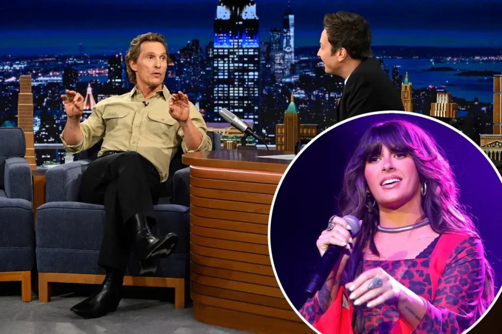 Matthew McConaughey canta Choosin Texas no Tonight Show e reação de Ella Langley viraliza