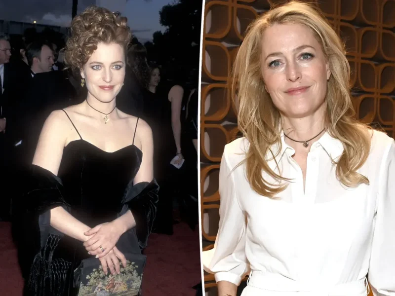 Gillian Anderson revela relacionamento secreto com garota no ensino médio e fala sobre sexualidade