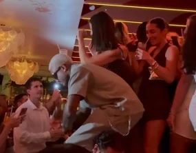 Elenco de Summer House transforma banquete em pista de dança em casa noturna de Southampton e atrai multidão de mulheres