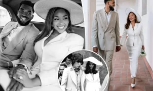 Jordyn Woods e Karl-Anthony Towns se casam em cerimônia secreta antes de festão em Malibu