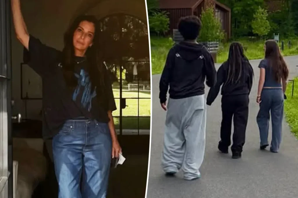 Sandra Bullock compartilha fotos raras dos filhos em publicação de verão