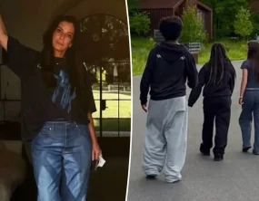 Sandra Bullock compartilha fotos raras dos filhos em publicação de verão