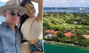 Bezos e Sanchez devem entrar no Indian Creek Country Club, mas precisarão esperar e se dedicar, diz fonte