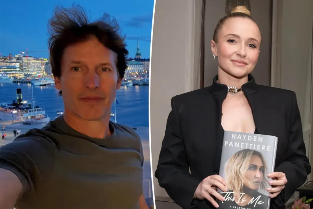 James Blunt nega ser o homem muito famoso sem roupa do relato de Hayden Panettiere