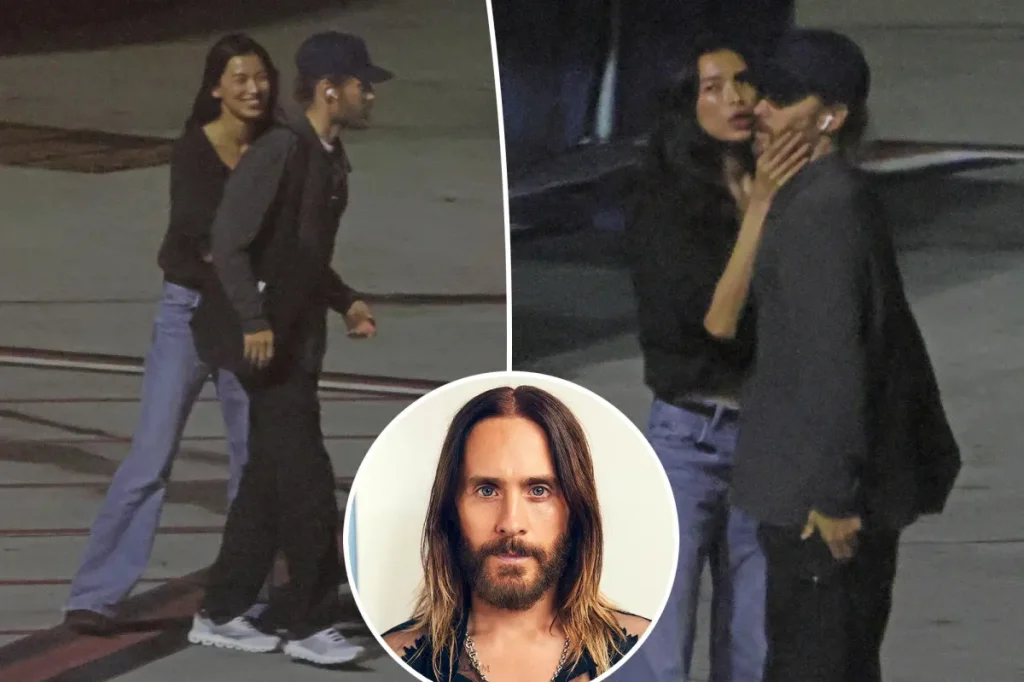 Jared Leto é visto com modelo Thet Thinn após acusações de má conduta sexual
