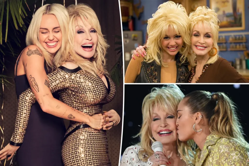 Laços de família e amizade: a relação de Miley Cyrus com Dolly Parton