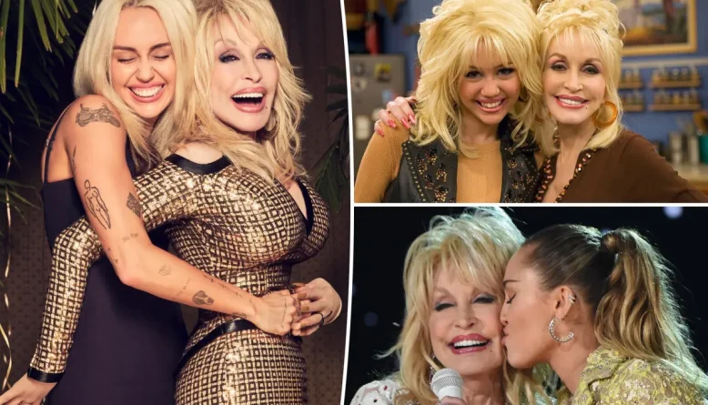 Laços de família e amizade: a relação de Miley Cyrus com Dolly Parton