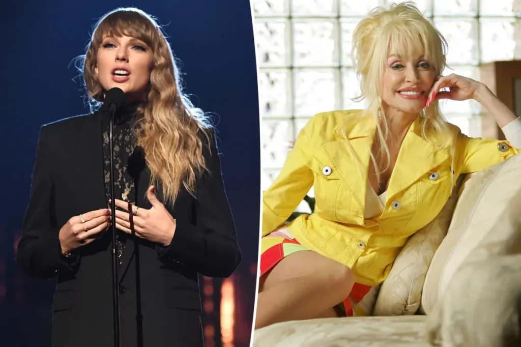 Taylor Swift homenageia Dolly Parton em tributo emocionante após morte da lenda da música country
