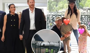 Custo do jatinho particular de Meghan Markle e príncipe Harry para viagem ao Reino Unido é revelado