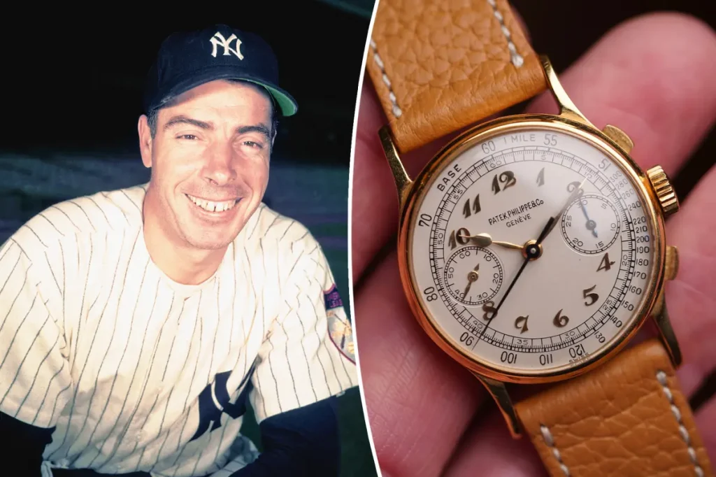 Relógio de Joe DiMaggio avaliado em US$ 1,2 milhão vai a leilão