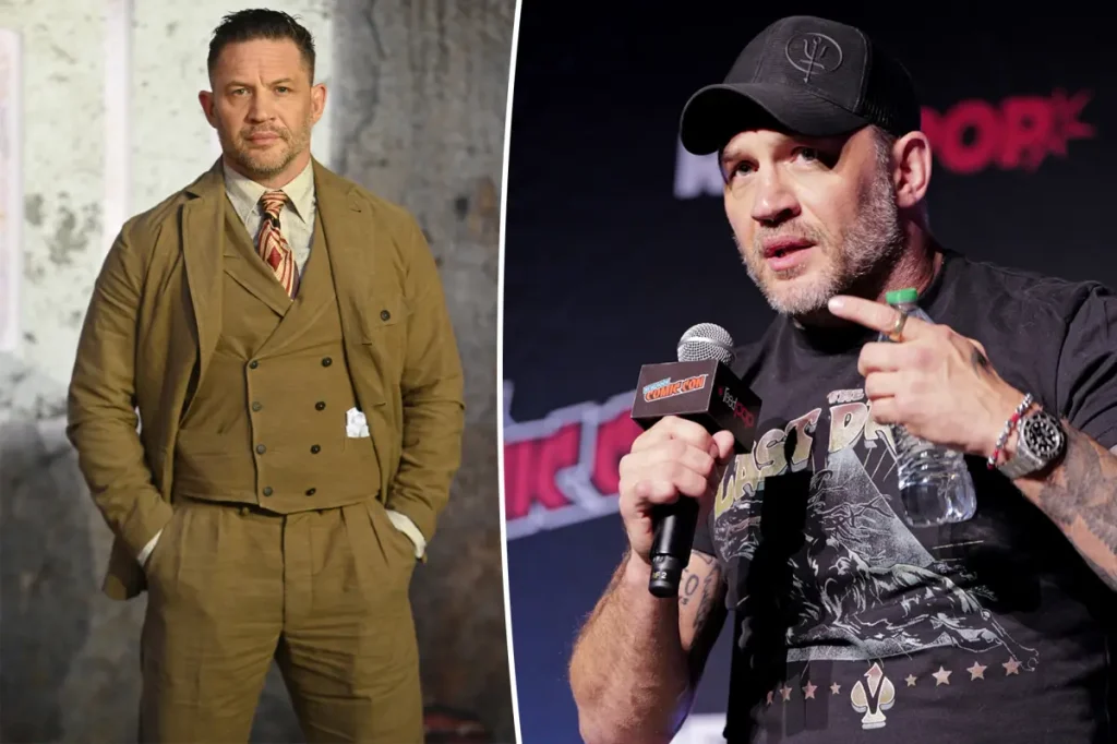 Tom Hardy surpreende fãs ao lançar projeto inesperado fora das telas
