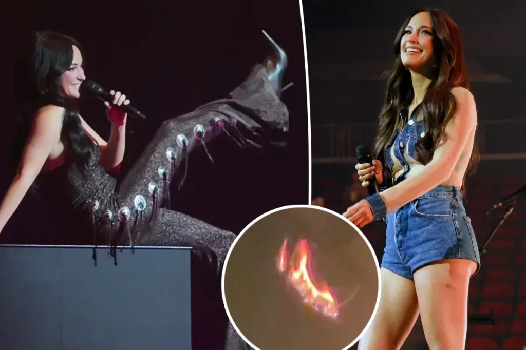 Incêndio no palco interrompe show de Kacey Musgraves em Boston