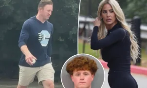 Kim Zolciak e Kroy Biermann são vistos no mesmo local pela primeira vez desde a prisão do filho