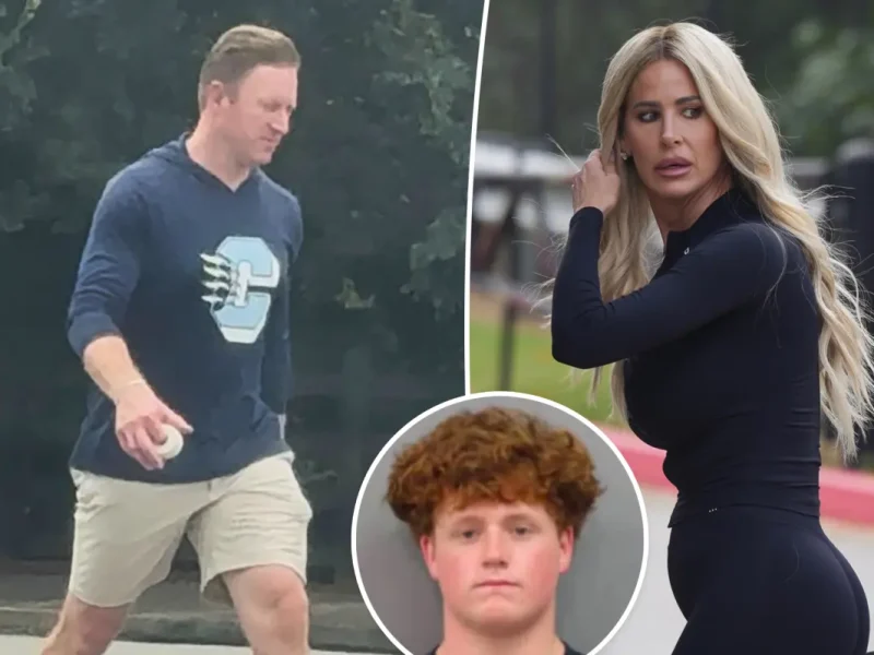 Kim Zolciak e Kroy Biermann são vistos no mesmo local pela primeira vez desde a prisão do filho