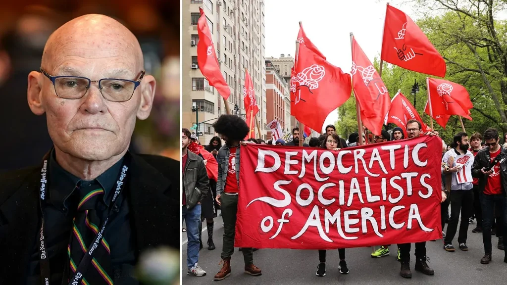 Carville critica ala progressista e diz que candidatos de esquerda não são populares
