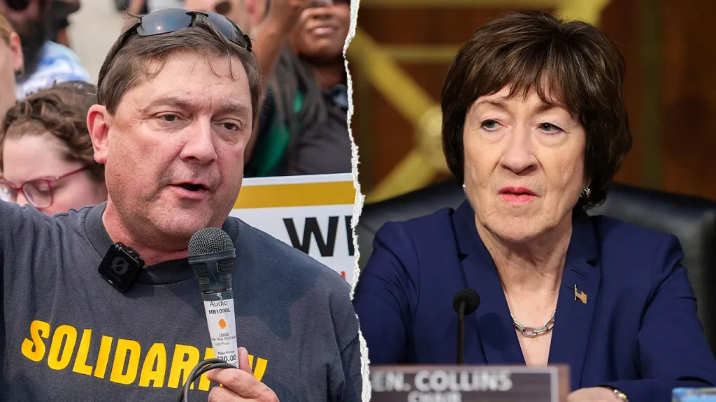 Pesquisa na disputa pelo Senado no Maine indica que eleitores veem laços de Susan Collins com Trump com mais preocupação do que alinhamento de Jackson à esquerda