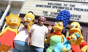'The Simpsons' shows a teaser for new movie featuring hilarious baseball-chasing scene