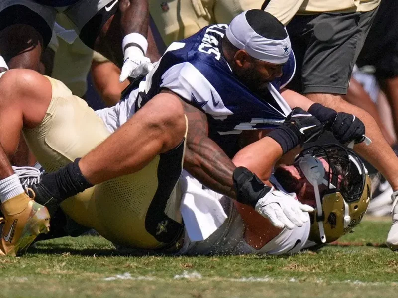NFL fines Saints and Cowboys $500K for practice brawl, but fights won't stop unless players get fined