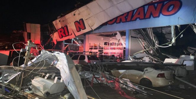 Ciclone bomba no RS deixa um morto e cinco feridos; 118 municípios relatam danos