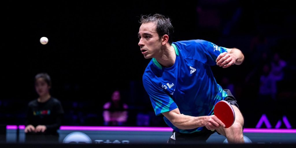 Hugo Calderano estreia com vitória no Europe Smash e avança na chave principal na Suécia