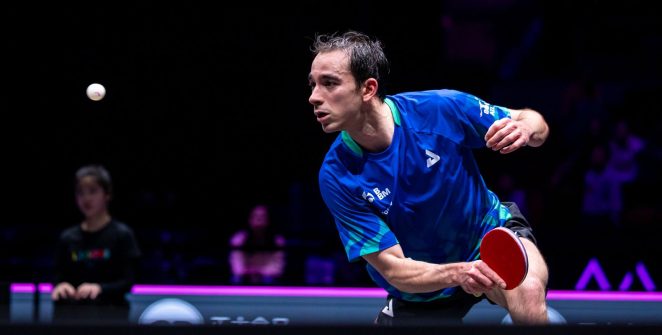 Hugo Calderano estreia com vitória no Europe Smash e avança na chave principal na Suécia