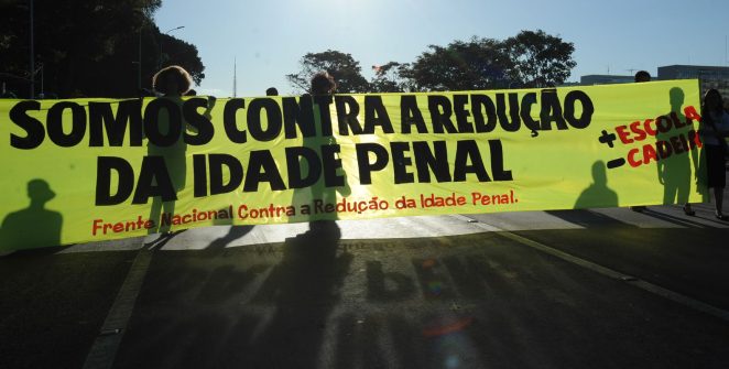 Sociedade Brasileira de Pediatria critica PEC que reduz maioridade penal para 16 anos