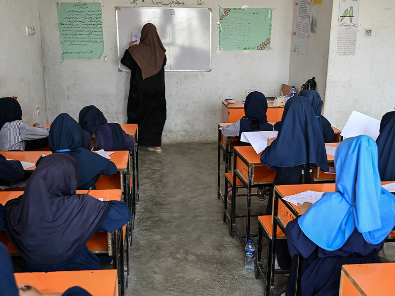 Taliban ban keeps 2.4 million Afghan girls out of school after 5 years