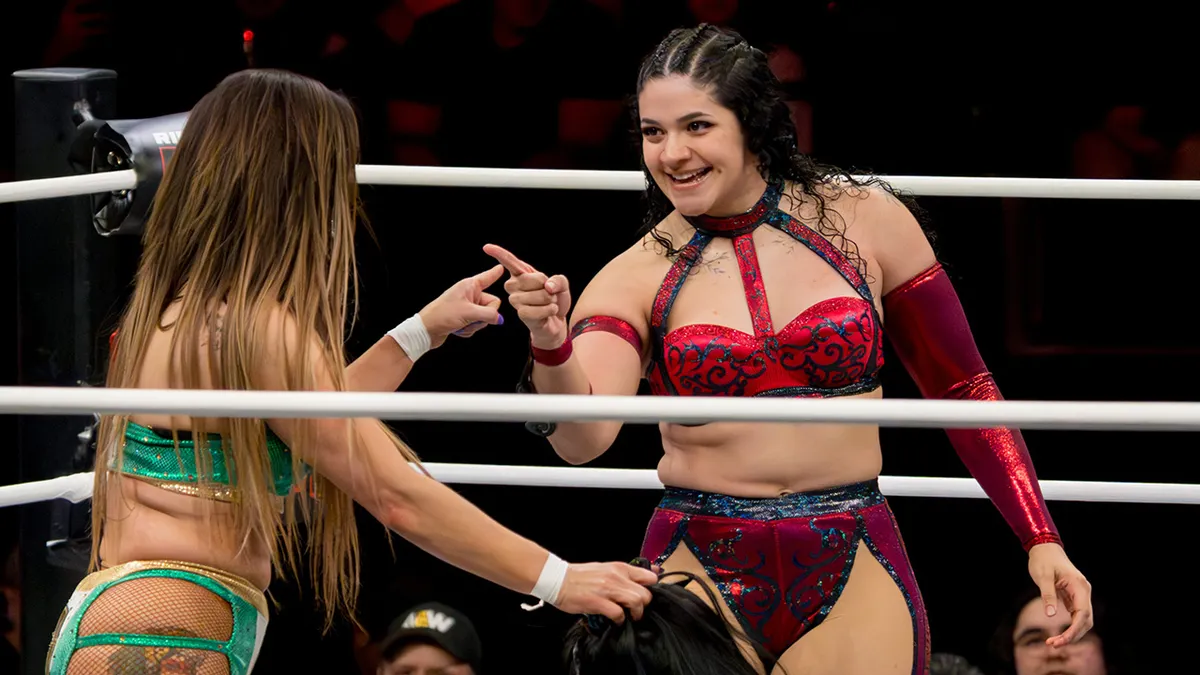 Persephone performing for ROH